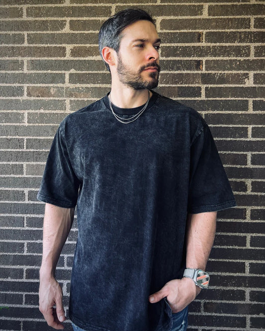 Camiseta Oversize Acid Wash