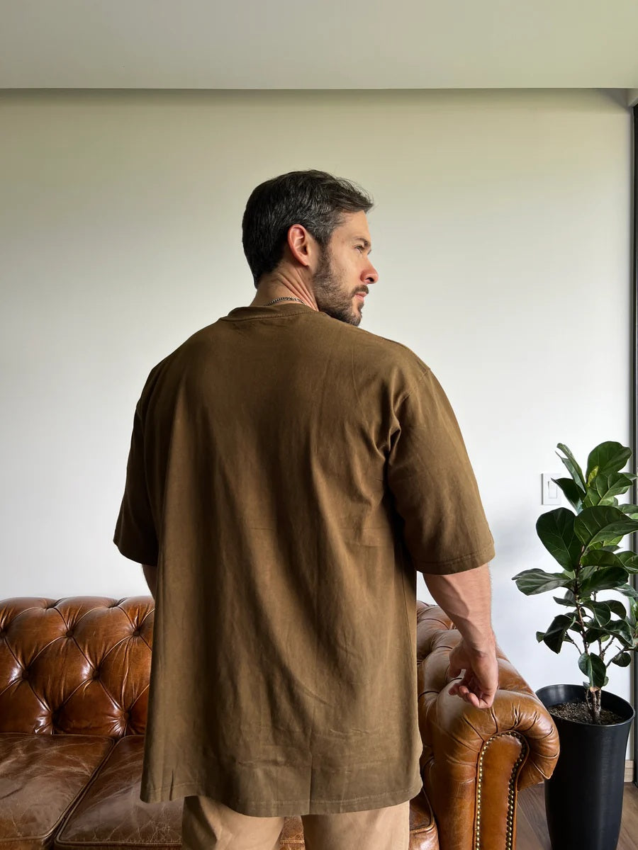 Camiseta Oversize Acid Wash